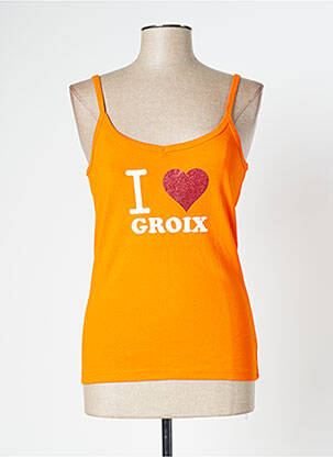 Tricou portocaliu SOL'S femeie