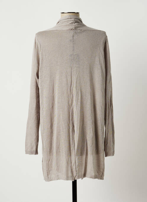 Vestă cu mâneci lungi gri LE PHARE DE LA BALEINE femeie