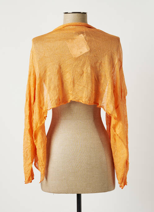 Vestă cu mâneci lungi portocaliu POUSSIERE D'ETOLE femeie