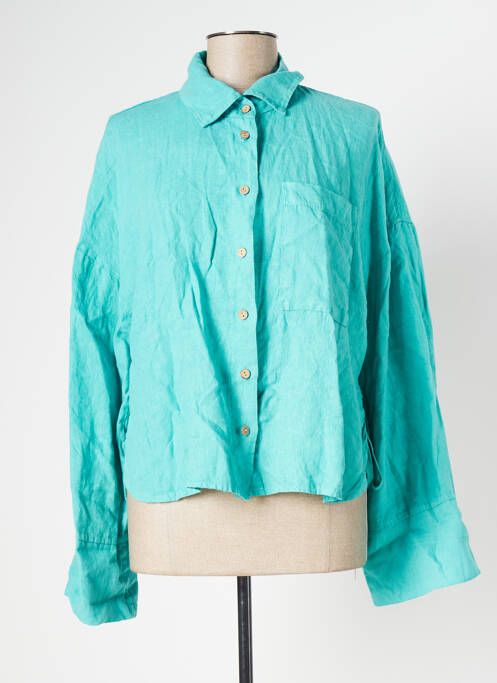 Cămașă verde MADE IN ITALY femeie