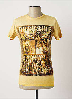 Tricou galben SALSA bărbat