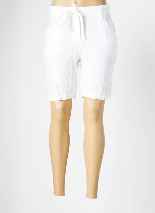 Bermudă alb GOUBI femeie
