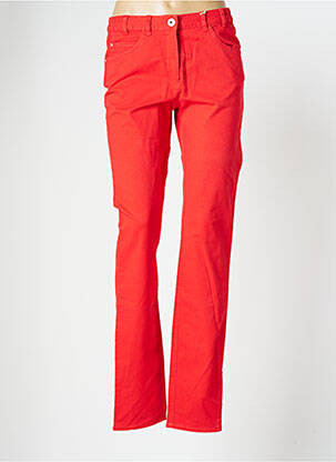Pantalon slim portocaliu MAT DE MISAINE femeie