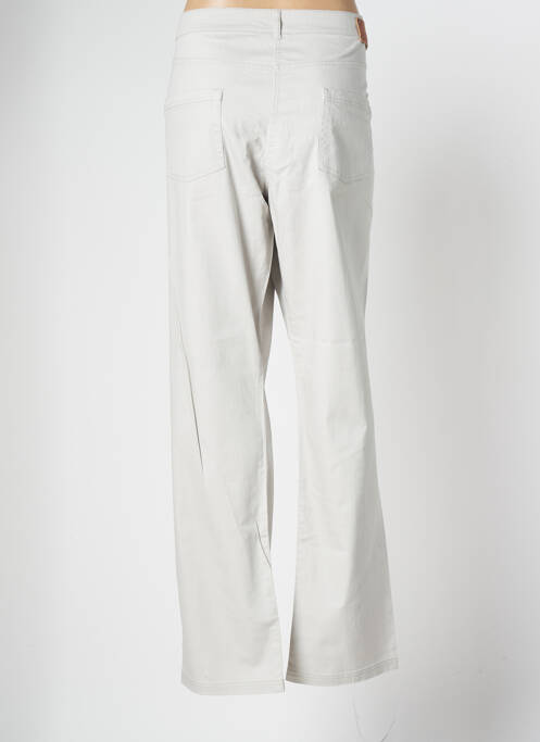Pantalon drept gri CLAUDE DE SAIVRE femeie