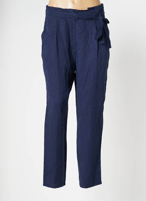 Pantalon drept albastru LA P'TITE ETOILE femeie