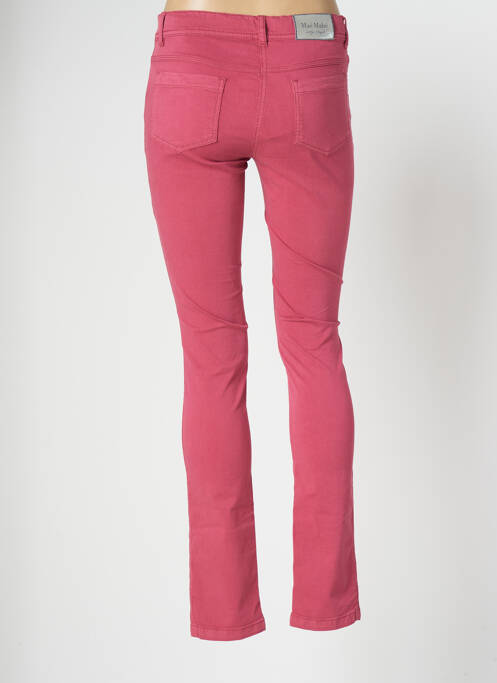 Pantalon slim roz MAE MAHE femeie