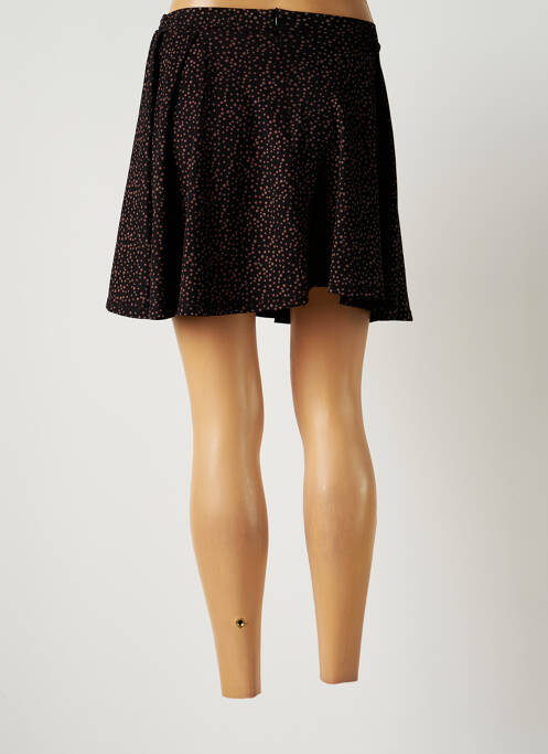 Fustă scurtă negru REVD'ELLE femeie