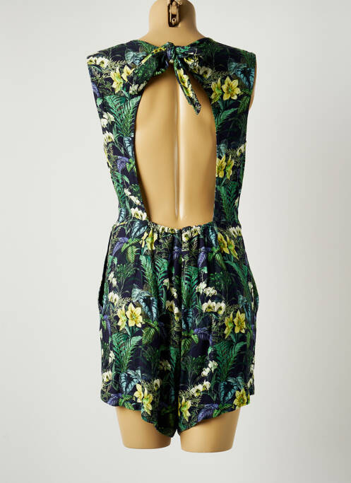 Salopetă scurtă verde BANANA MOON femeie