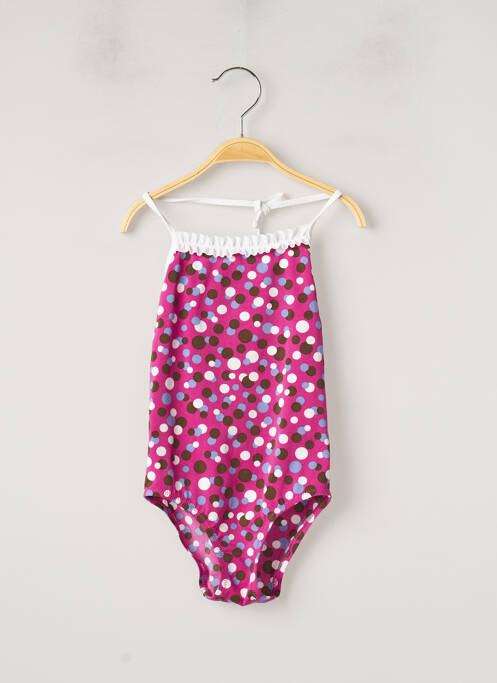 Costum de baie dintr-o singură piesă violet LOKIBEACH fată