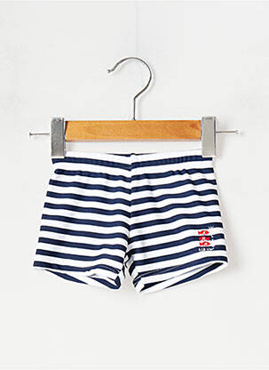 Șort de baie albastru WEEK END A LA MER băiat