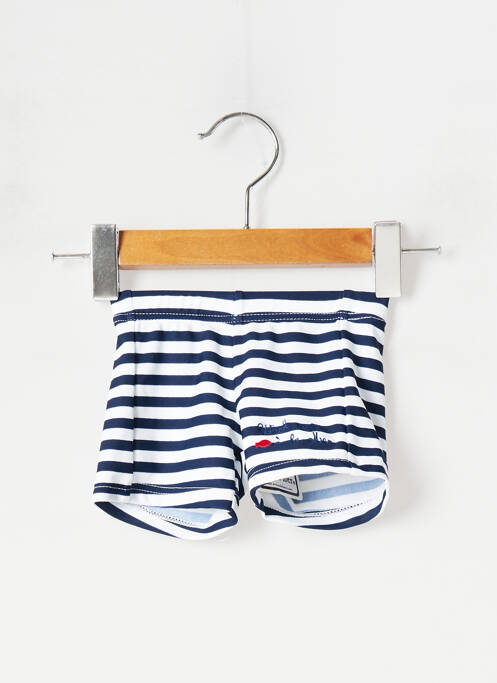 Șort de baie albastru WEEK END A LA MER băiat