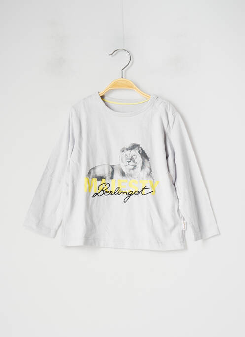 Tricou gri BERLINGOT băiat