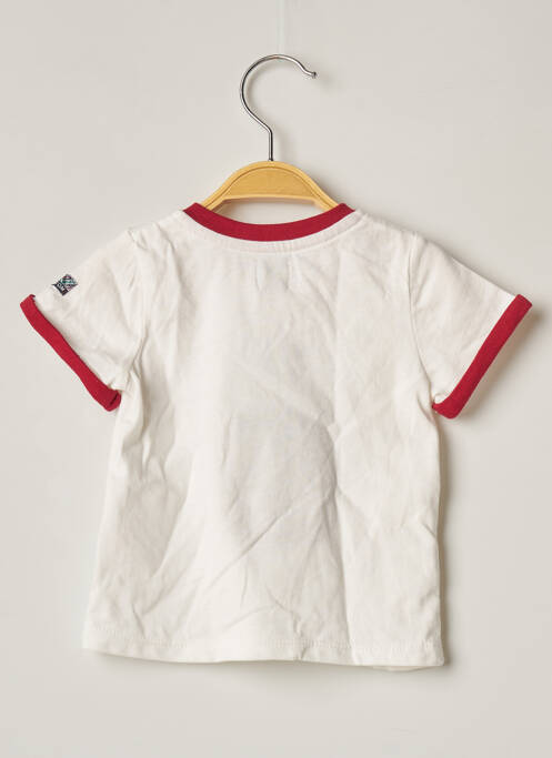 Tricou alb ELLE EST OU LA MER băiat