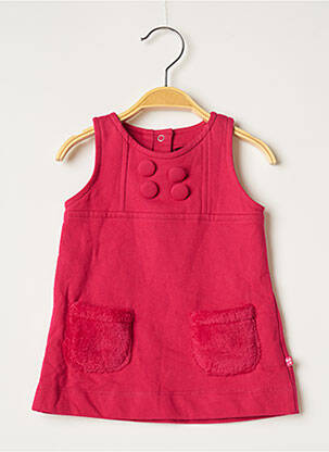 Rochie midi roz WEEK END A LA MER fată