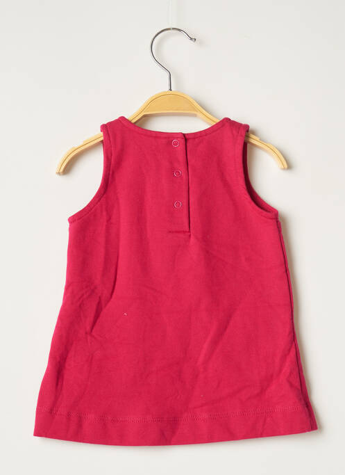 Rochie midi roz WEEK END A LA MER fată