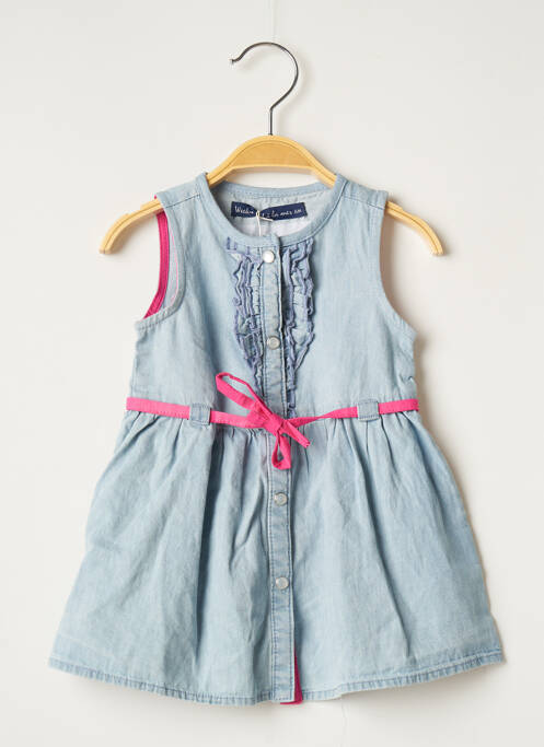 Rochie midi albastru WEEK END A LA MER fată