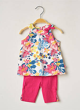 Set pantaloni roșu WEEK END A LA MER fată