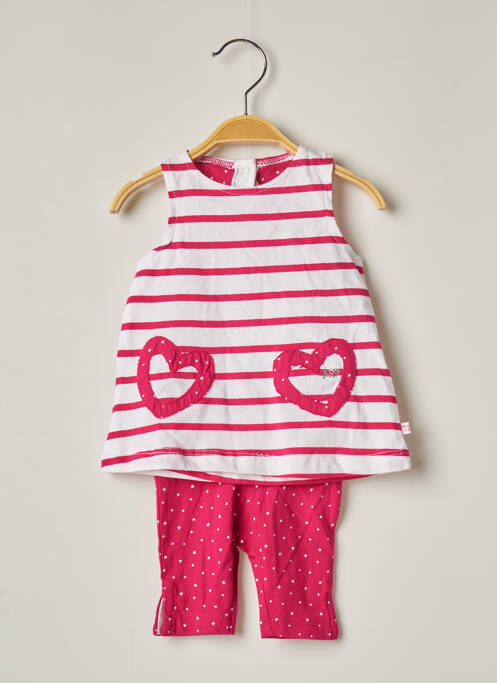 Set pantaloni roz WEEK END A LA MER fată