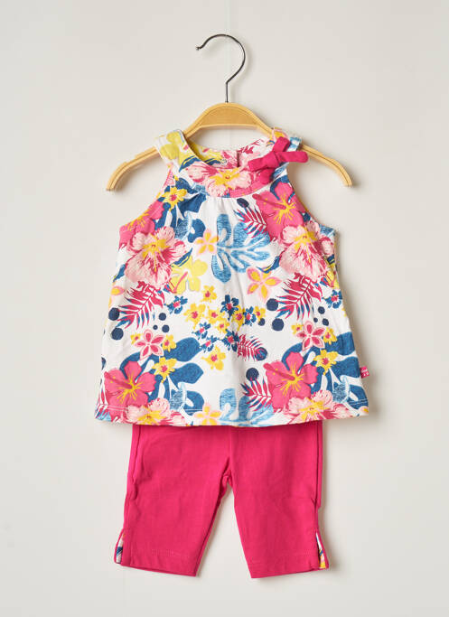 Set pantaloni roșu WEEK END A LA MER fată