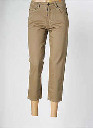 Blugi cu croială dreaptă verde 6397 femeie