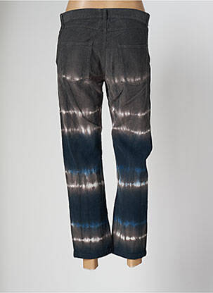 Pantalon 7/8 talie înaltă talie înaltă gri LOVE AND LET DYE femeie