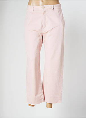 Pantalon 7/8 elasticitate mărime normală roz 6397 femeie