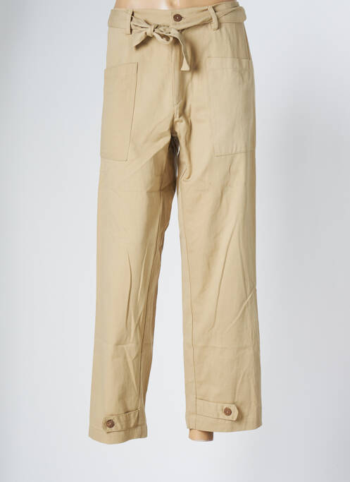 Pantalon drept bej CHARLIE JOE femeie