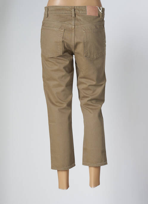 Blugi cu croială dreaptă verde 6397 femeie