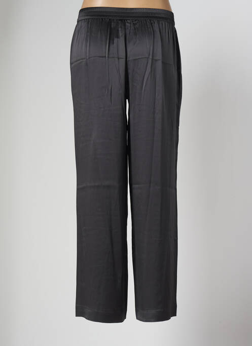 Pantalon larg gri 6397 femeie