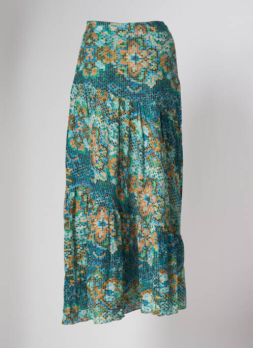 Fustă lungă verde CHUFY femeie