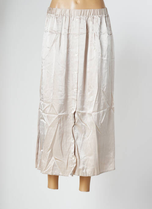 Fustă lungă bej ELSA ESTURGIE femeie