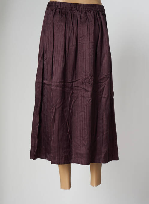 Fustă lungă violet ELSA ESTURGIE femeie