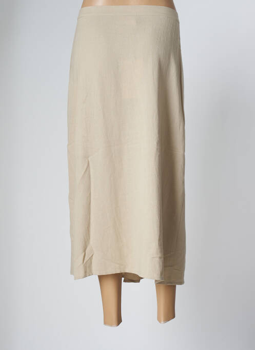 Fustă lungă bej BELLE PIÈCE femeie