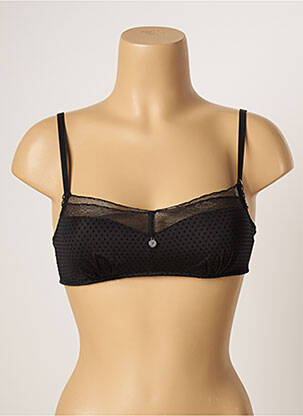 Sutien fără armatură top sutien modelat negru FILLANDISES femeie