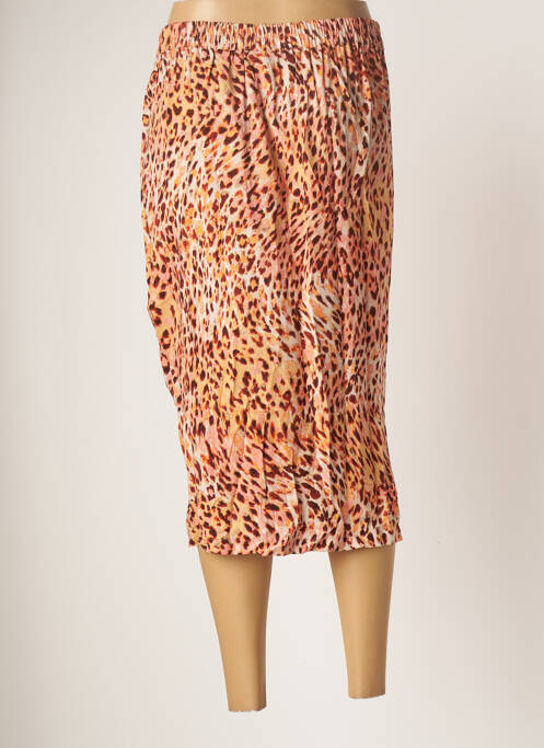 Fustă midi portocaliu VERO MODA femeie