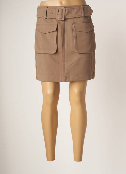 Fustă scurtă alb VERO MODA femeie