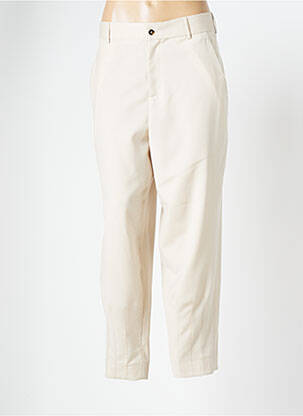 Pantalon drept bej MARGAUX LONNBERG femeie