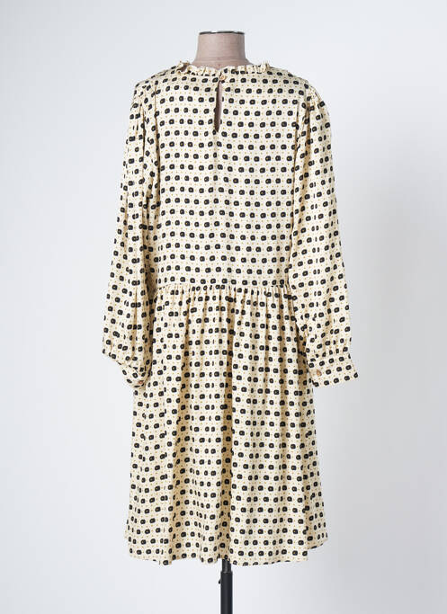 Rochie midi bej BELLE PIÈCE femeie