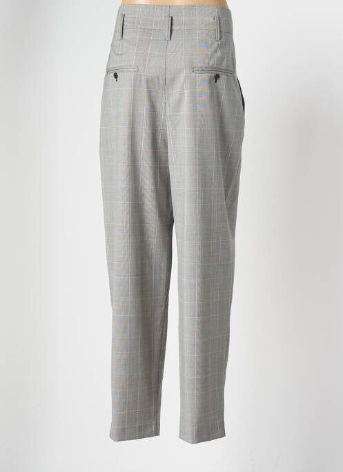 Pantalon drept gri ISABEL MARANT femeie