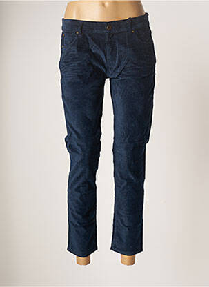 Pantalon 7/8 elasticitate mărime normală albastru RED LEGEND femeie