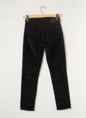 Pantalon slim broderie cu nituri mărime normală negru RED LEGEND femeie