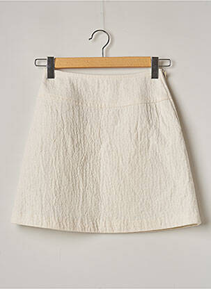 Fustă scurtă bej A.P.C. femeie