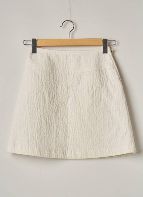 Fustă scurtă bej A.P.C. femeie