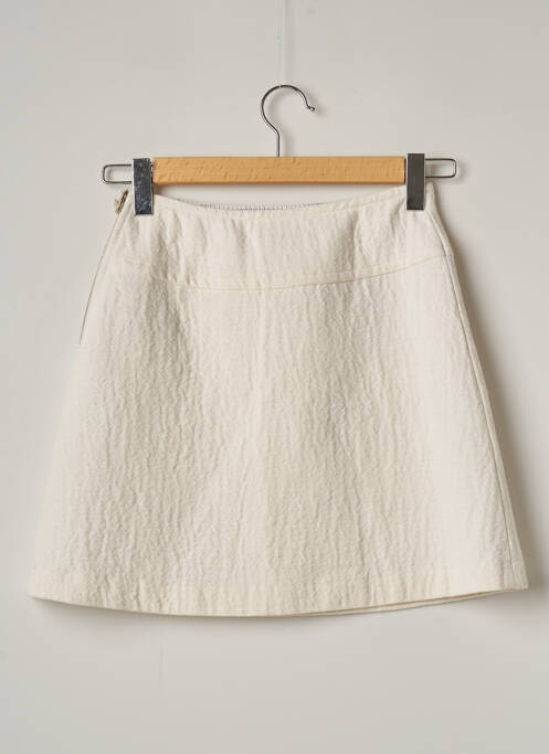 Fustă scurtă bej A.P.C. femeie