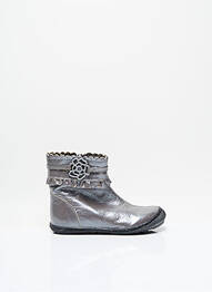 Botine/ghete vârf rotund vârf rotund gri LITTLE MARY fille