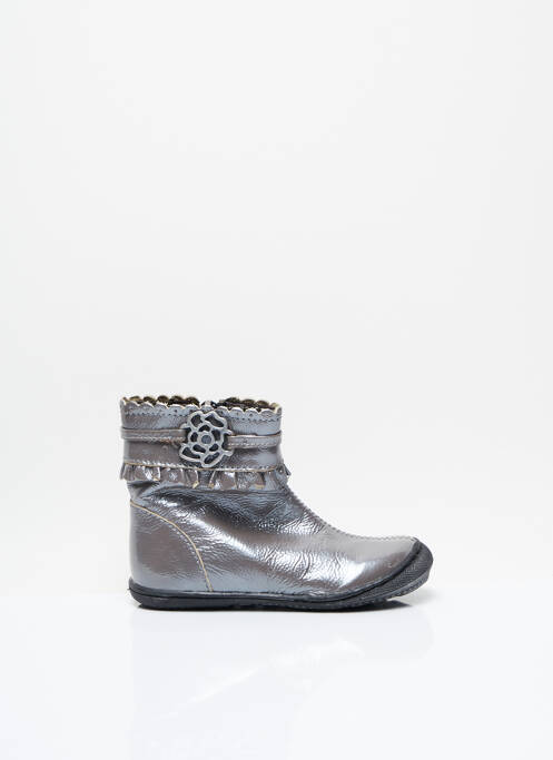 Botine/Ghete gri LITTLE MARY fată