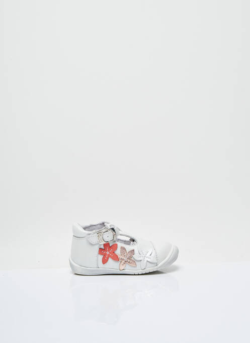 Sandale/Pantofi decupați alb GBB fată