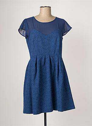 Rochie scurtă albastru DEUX TWO femeie