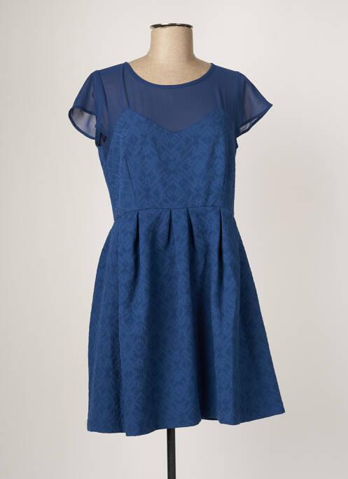 Rochie scurtă albastru DEUX TWO femeie