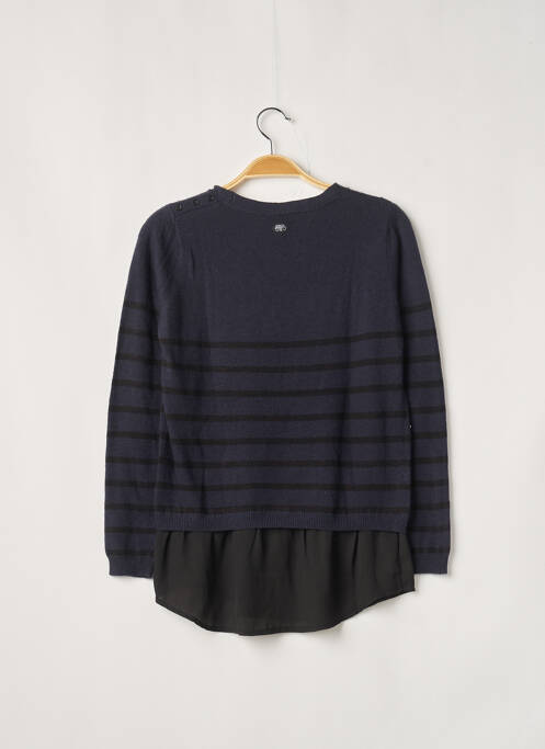 Pulover tunică albastru LE TEMPS DES CERISES fată